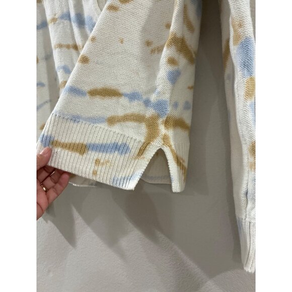 Madewell Tie-Dye Broadway Button Down Crewneck Women Cardigan Sweater size XXS - Picture 8 of 9